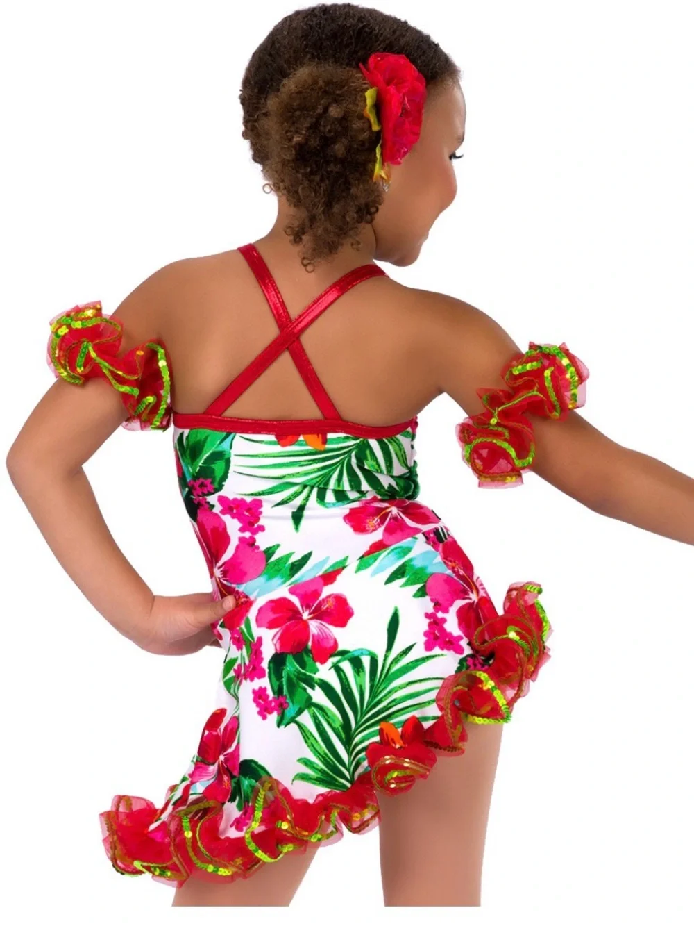 NEW! A Wish Come True Mele Kalikimaka dance costume Hawaiian